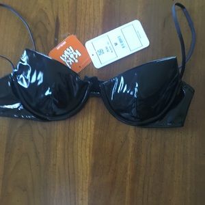 NWT Super Sexy Vinyl Awesome Bra
